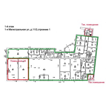 1-я Магистральная улица, 11/2с1 - 3214,80 кв.м. - Аренда здания / особняка в САО
