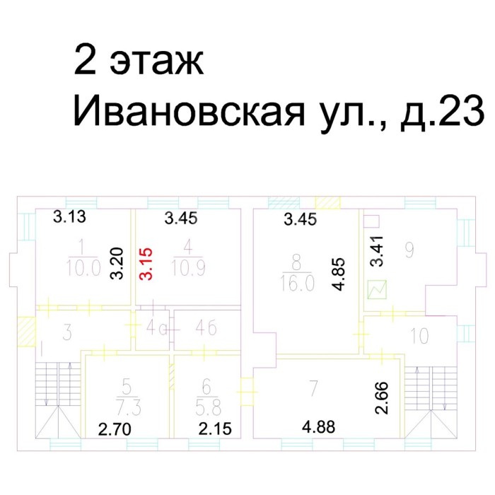 Ивановская улица, 23 - 300,00 кв.м. - Продажа здания, ОСЗ, особняка