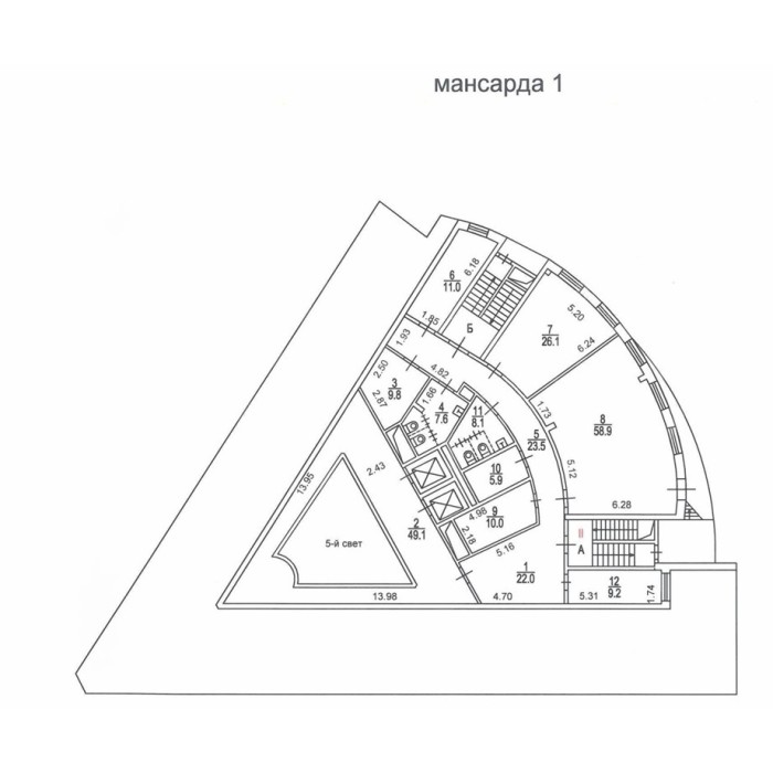 Сергия Радонежского улица, 1С1 - 4360,00 кв.м. - Аренда здания, ОСЗ, особняка