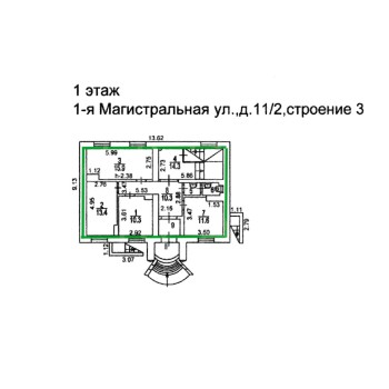 1-я Магистральная улица, 11/2с1 - 3214,80 кв.м. - Аренда здания / особняка в САО