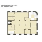 Новая Басманная улица, 14с1 - 1190,00 кв.м. - Продажа здания, ОСЗ, особняка