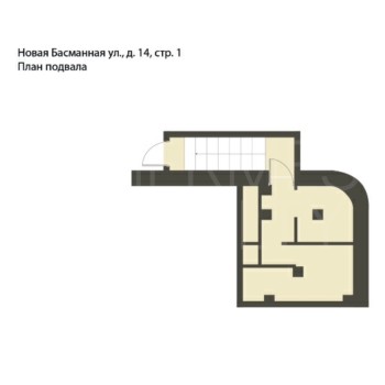 Новая Басманная улица, 14с1 - 1190,00 кв.м. - Продажа здания / особняка в ЦАО