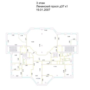 Ленинский проспект, 37к1 - 3420,70 кв.м. - Аренда здания / особняка в ЮАО