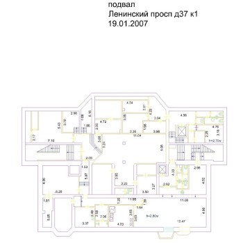 Ленинский проспект, 37к1 - 3420,70 кв.м. - Продажа здания / особняка в ЮАО