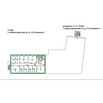 1-я Магистральная улица, 11/2с1 - 3214,80 кв.м. - Аренда здания / особняка в САО