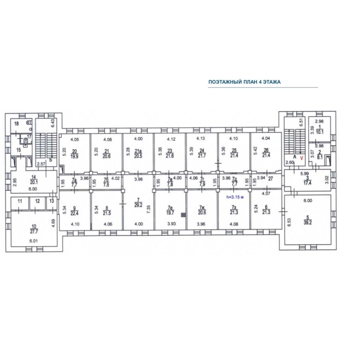Пересветов переулок, 8 - 3158,50 кв.м. - Продажа здания, ОСЗ, особняка