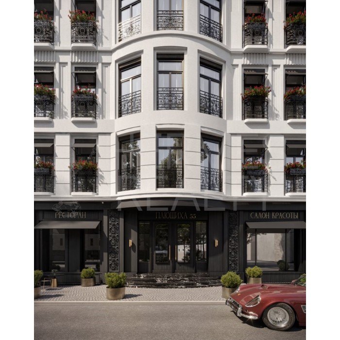Плющиха улица, 55с2 - 2115,00 кв.м. - Продажа здания, ОСЗ, особняка