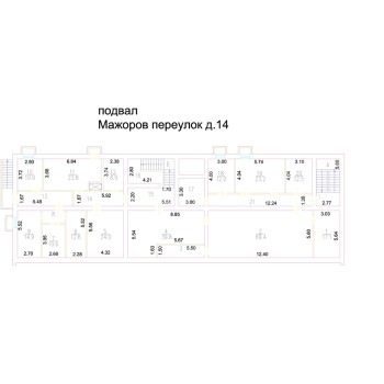 Мажоров переулок, 14 - 2451,00 кв.м. - Аренда здания / особняка в ВАО
