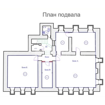 Мельницкий переулок, 8/1с1 - 466,00 кв.м. - Аренда здания / особняка в ЦАО