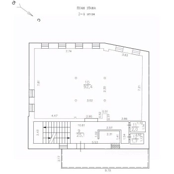 Каланчевская улица, 14с1 - 305,00 кв.м. - Продажа здания / особняка в ЦАО