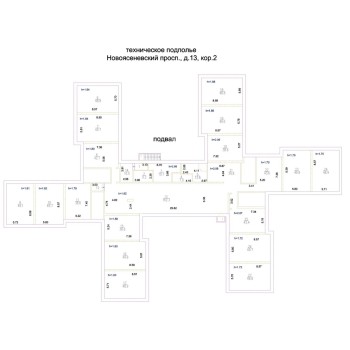 Новоясеневский проспект, 13к2 - 2467,20 кв.м. - Продажа здания / особняка в ЮЗАО