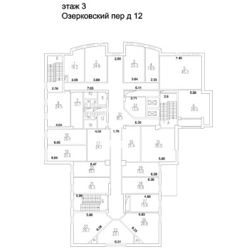 Озерковский переулок, 12 - 2200,00 кв.м. - Продажа здания / особняка в ЦАО