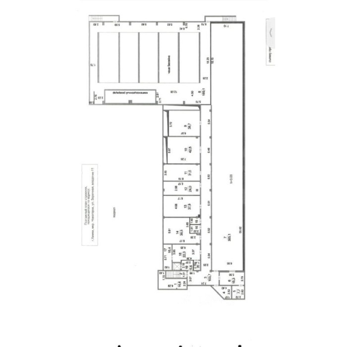 Заречная улица, 11к105 - 4610,00 кв.м. - Аренда здания, ОСЗ, особняка
