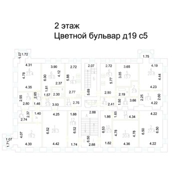 Цветной бульвар, 19с5 - 1317,40 кв.м. - Продажа здания / особняка в ЦАО