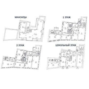 Сергия Радонежского улица, 13с1 - 1302,00 кв.м. - Продажа здания / особняка в ЦАО