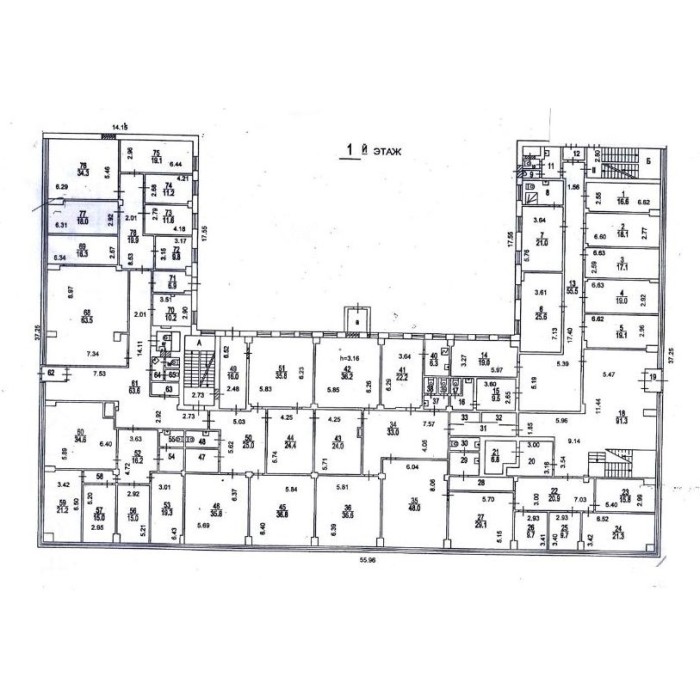 Наметкина улица, 10Ак1 - 4444,00 кв.м. - Продажа здания, ОСЗ, особняка