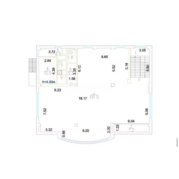 Генерала Белова улица, д 23А - 600,00 кв.м. - Продажа здания / особняка в ЦАО