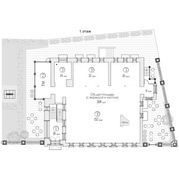 Бурденко улица, 12 - 450,00 кв.м. - Продажа здания / особняка в ЮЗАО