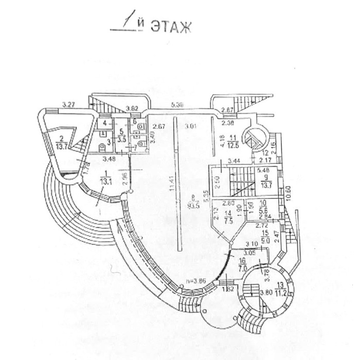 Планерная улица, 12 - 714,80 кв.м. - Продажа здания, ОСЗ, особняка