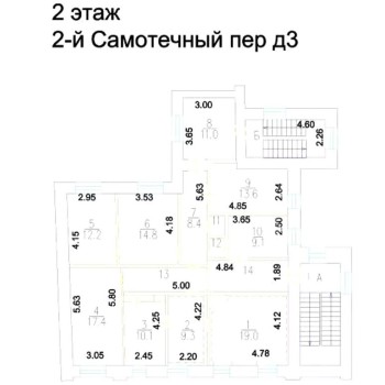 2-й Самотечный переулок, 3 - 473,20 кв.м. - Продажа здания / особняка в ЦАО