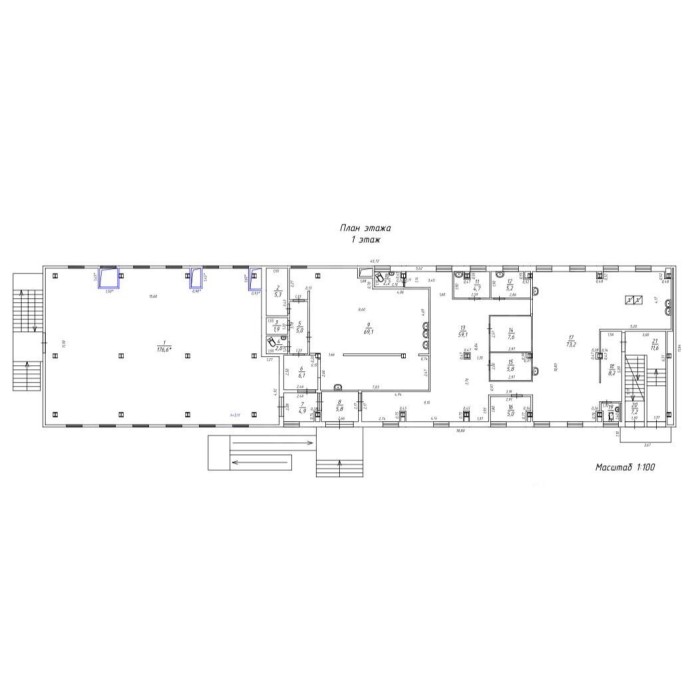 Маршала Бирюзова улица, 2к1 - 900,00 кв.м. - Продажа здания, ОСЗ, особняка