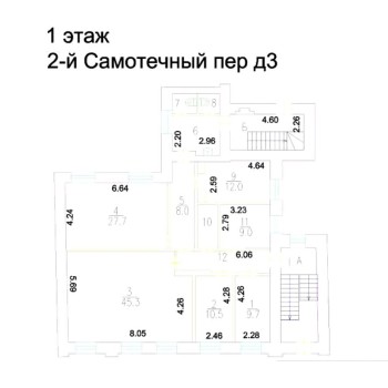 2-й Самотечный переулок, 3 - 473,20 кв.м. - Продажа здания / особняка в ЦАО
