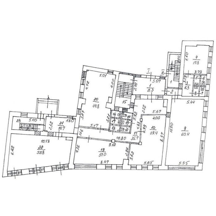 Сергия Радонежского улица, 13с1 - 1302,00 кв.м. - Продажа здания, ОСЗ, особняка