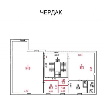 Шубинский переулок, 6с4 - 617,60 кв.м. - Продажа здания / особняка в ЦАО