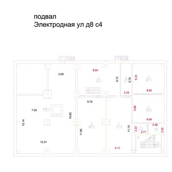 Электродная улица, 8с4 - 2196,10 кв.м. - Продажа здания / особняка в ВАО
