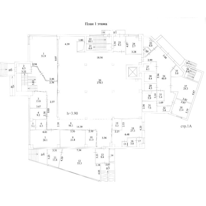 Волочаевская улица, 12Ас1А - 2313,80 кв.м. - Продажа здания, ОСЗ, особняка