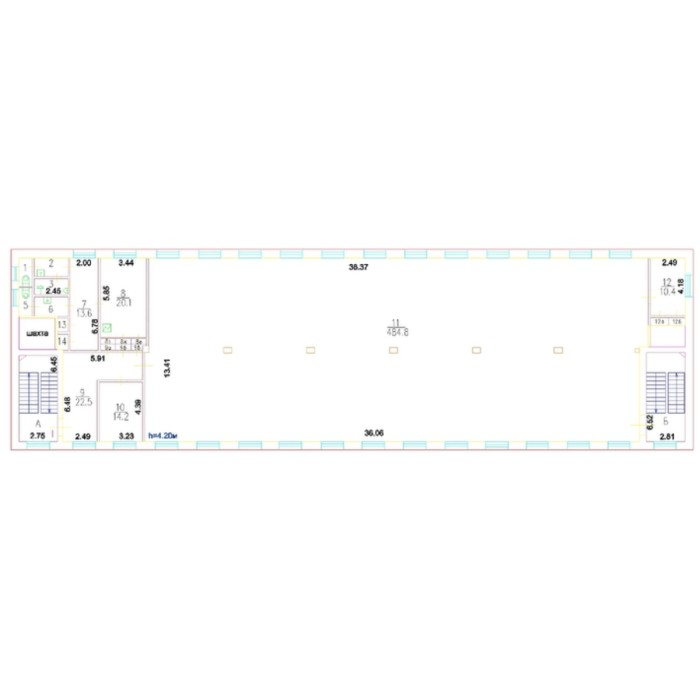 Пролетарский проспект улица, 24 - 3248,00 кв.м. - Продажа здания, ОСЗ, особняка