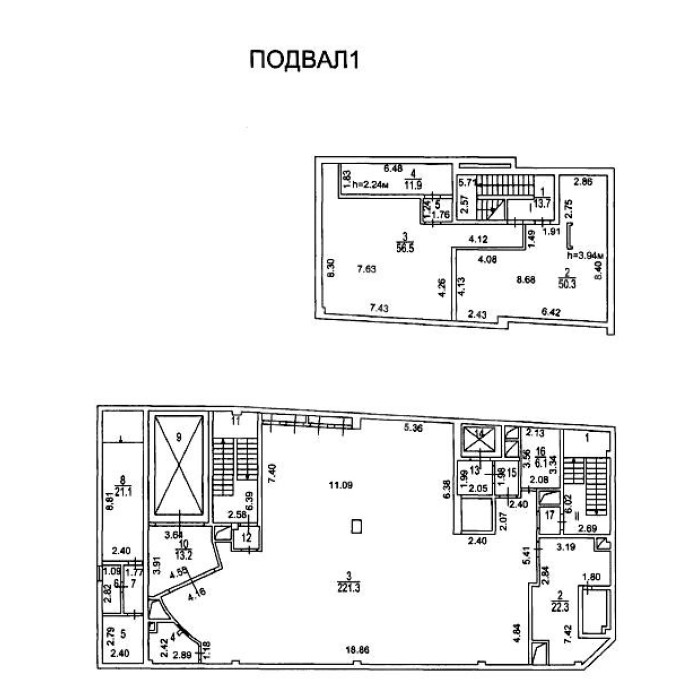 Садовая-Кудринская улица, 1 - 3572,80 кв.м. - Продажа здания, ОСЗ, особняка