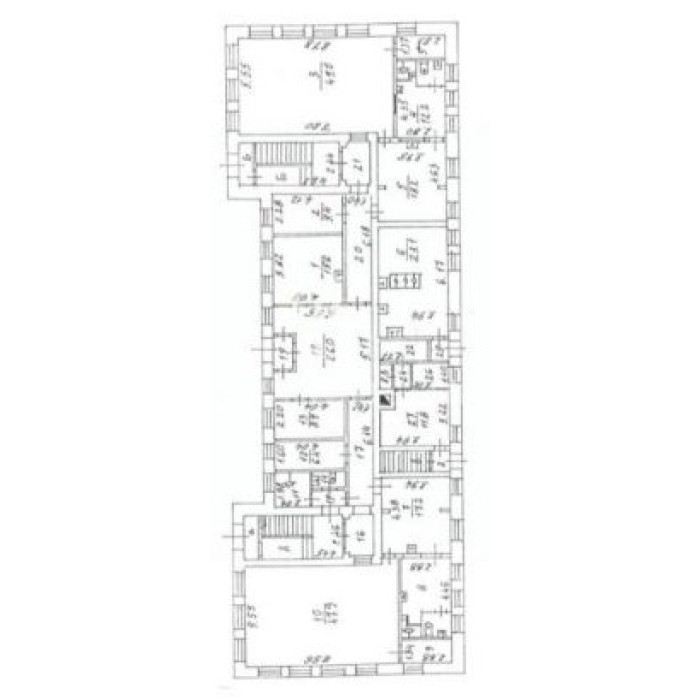 Петра Романова улица, 14с1 - 732,00 кв.м. - Аренда здания, ОСЗ, особняка