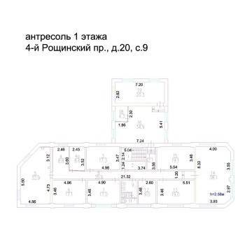 4-й Рощинский проезд, 20с9 - 552,80 кв.м. - Аренда здания / особняка в ЮАО
