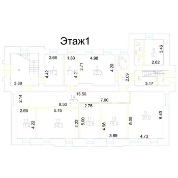 Протопоповский переулок, 19с13 - 913,00 кв.м. - Продажа здания / особняка в ЦАО