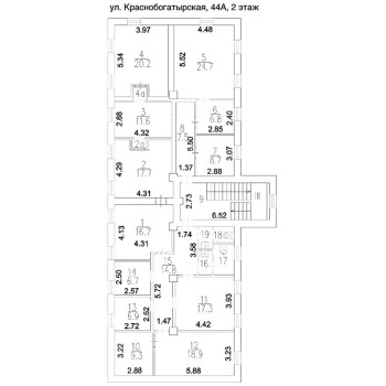 Краснобогатырская улица, 44А - 634,00 кв.м. - Аренда здания / особняка в ВАО