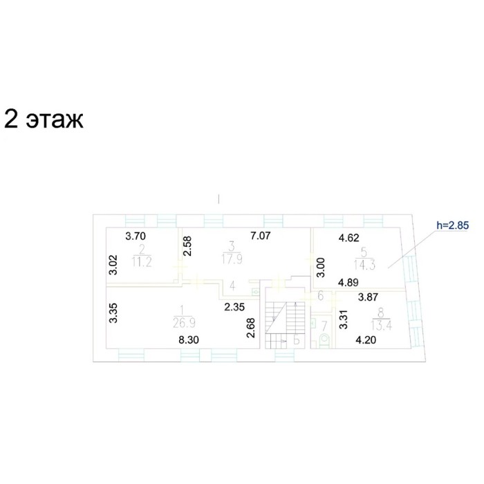 Пятницкая улица, 22с2 - 323,00 кв.м. - Продажа здания, ОСЗ, особняка