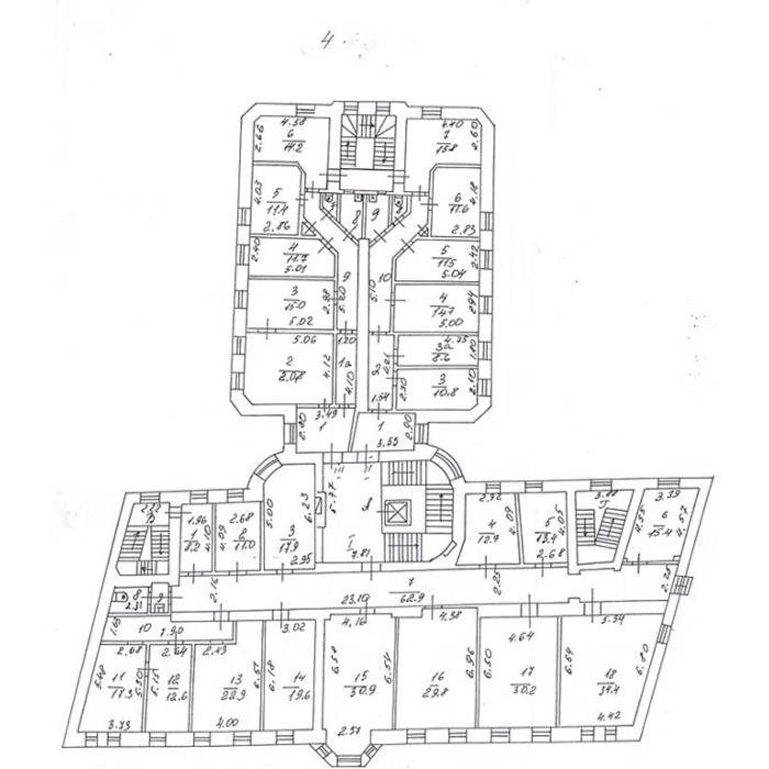 Садовая-Спасская улица, 20с1 - 4523,00 кв.м. - Аренда здания, ОСЗ, особняка