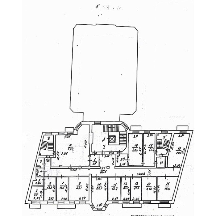 Садовая-Спасская улица, 20с1 - 4523,00 кв.м. - Аренда здания, ОСЗ, особняка