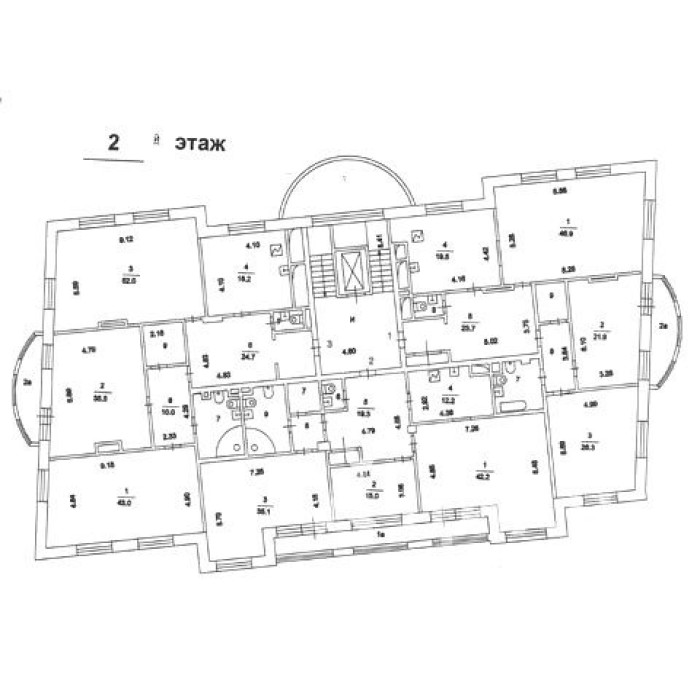 Турчанинов переулок, 2А - 2557,00 кв.м. - Продажа здания, ОСЗ, особняка