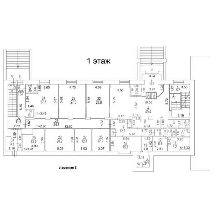 Образцова улица, 31с3 - 3360,00 кв.м. - Аренда здания, ОСЗ, особняка