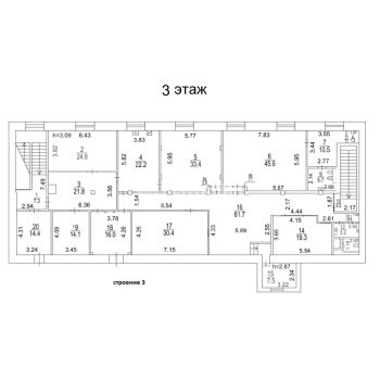 Образцова улица, 31с3 - 3360,00 кв.м. - Аренда здания / особняка в СВАО