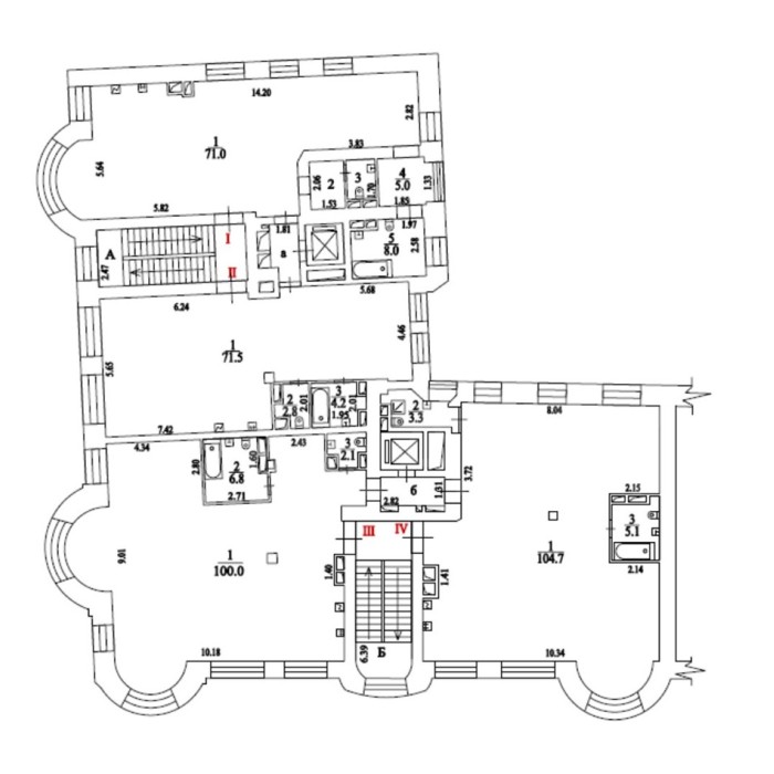 2-я Брестская улица, 19/18с1 - 6330,00 кв.м. - Продажа здания, ОСЗ, особняка