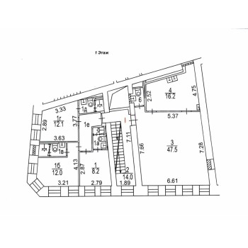 Тверская Застава площадь, 2с2 - 1463,10 кв.м. - Продажа здания / особняка в ЦАО