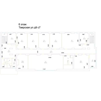 Тверская улица, 9c7 - 5659,80 кв.м. - Продажа здания / особняка в ЦАО