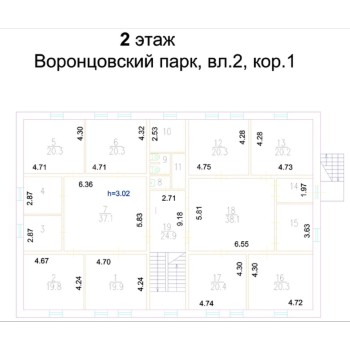 Воронцовский Парк улица, 2к1 - 933,00 кв.м. - Аренда здания / особняка в СЗАО