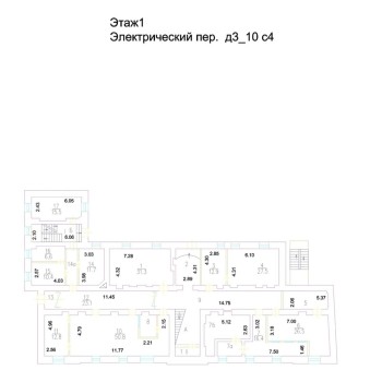 Электрический переулок, 3/10с4 - 1599,30 кв.м. - Продажа здания / особняка в ЦАО