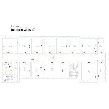 Тверская улица, 9c7 - 5659,80 кв.м. - Продажа здания / особняка в ЦАО