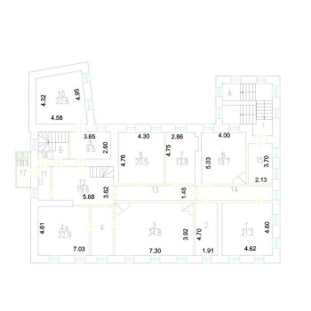 Верхняя Радищевская улица, 8с1 - 654,50 кв.м. - Продажа здания / особняка в ЦАО