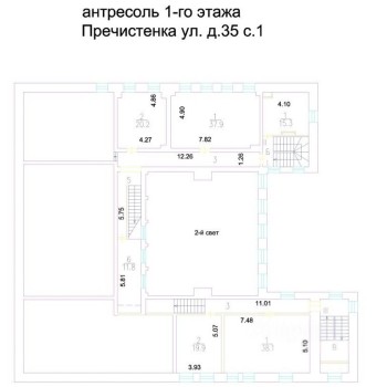 Пречистенка улица, 35c1 - 2549,90 кв.м. - Аренда здания / особняка в ЦАО